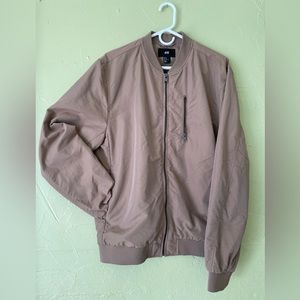 H&M Tan Bomber Jacket M